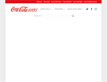 Tablet Screenshot of cocacolaweb.fr
